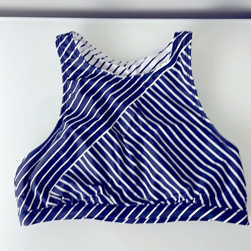 Athleta reversible swim top
